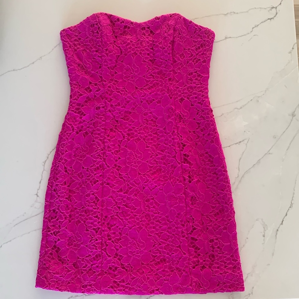 Lilly Pulitzer Strapless Sweetheart Dress